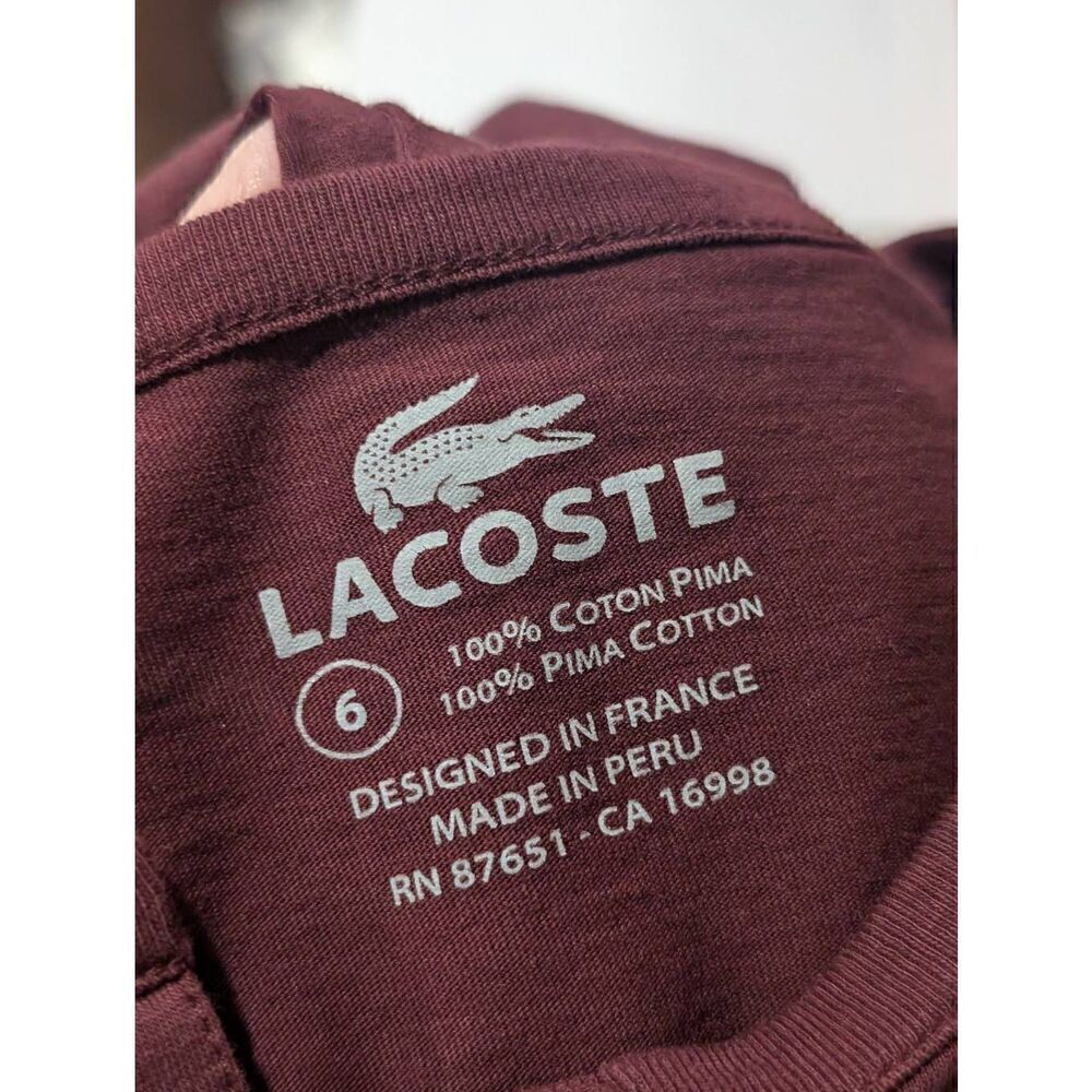 Lacoste Henley large - Picture 5 of 5